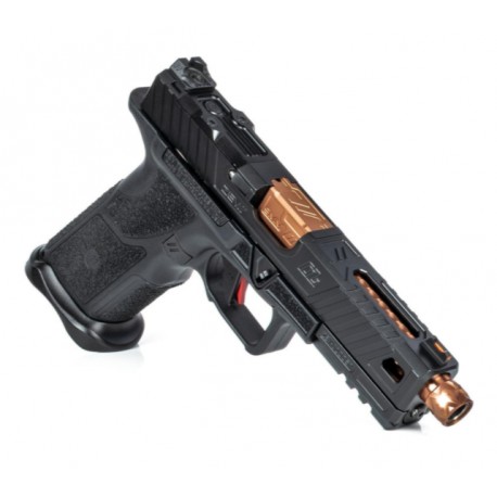 ZEV OZ9 Elite Pistol Standard BLK Slide Bronze Threaded Barrel