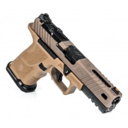 ZEV OZ9 Elite Covert Pistol Standard FDE Slide BLK BBL