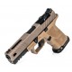 ZEV OZ9 Elite Covert Pistol Standard FDE Slide BLK BBL