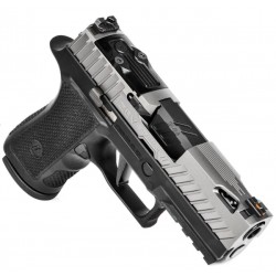 ZEV Z320 XCompact Octane Gunmod w/ RMR Cut GRY Slide BLK Barrel