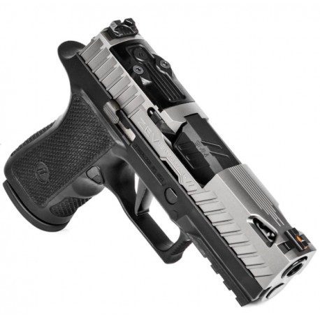 ZEV Z320 XCompact Octane Gunmod w/ RMR Cut GRY Slide BLK Barrel