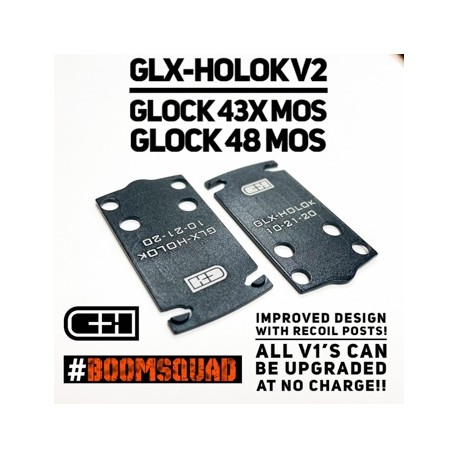 C&H Precision GLOCK 43x/48 MOS MIL/LEO to Holosun 407k & 507k Version 2