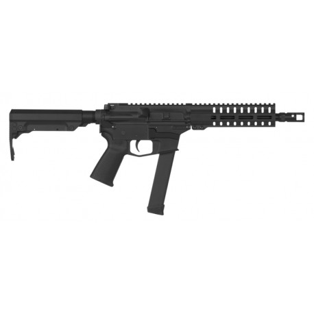 CMMG Banshee 200 MkGs Rifle 9mm Glock Mag Black