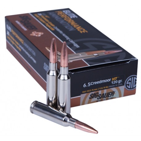 SIG Sauer 6,5 Creedmoor 7,8g/120gr Elite Series Copper