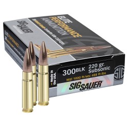 SIG Sauer .300 AAC 14,3g/220gr OTM Elite Match Grade box of 20