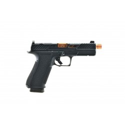 Shadow System DR920 9mm BLK Frame Elite Slide Optic BLK Spiral Thrd Barrell Bronze SS Rod Blk Serr