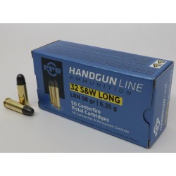Partizan 32 S&W Long 6.35g/98gr LRN Bullet , 50 cartouches