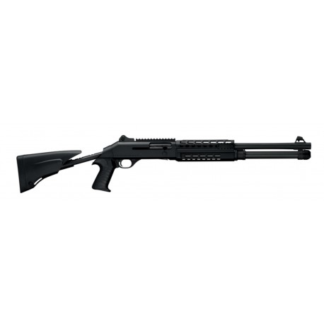 Benelli M4 T-PRO Black, cal. 12/76, 47 cm, int. choke, ghost sight, telescopic stock