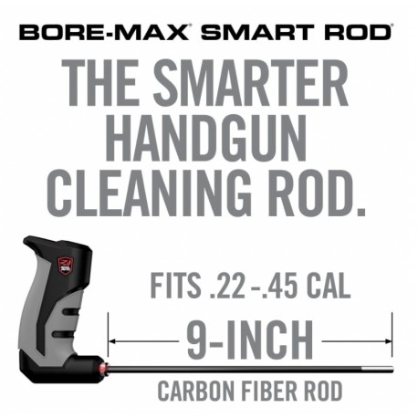Bore-Max Smart Rod Handgun 9" Carbon