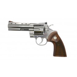 Révolver Colt Python 4.25" , cal .357 Mag, 6 coups, Inox.