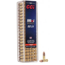 CCI .22 Long Rifle Mini-Mag 40gr Boite de 100 cartouches