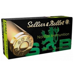SB .40 S&W FMJ 180gr NonTox pack of 50