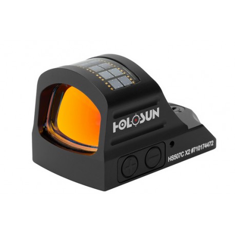 Relex Visier, Model HS507C-RD-X2- Black, Red Circle, Solar panel