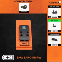 C&H Precision HS H11 / Springfield Hellcat w/ RMSc Footprint to Trijicon RMRcc