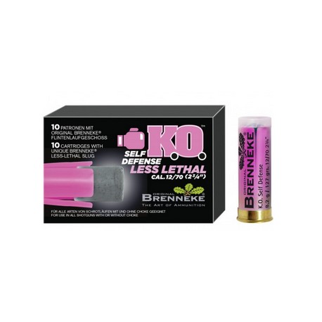 FLG Brenneke K.O. Self defense Less Lethal, Cal.12/70, 8.2g