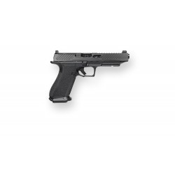 Shadow System DR920L 9mm Blk Frame Elite Slide OR Spiral UnThrd Barrel Black SS Rod Grn Tritium