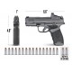 Springfield Armory Hellcat PRO OSP Threaded Barrel FDE 9x19