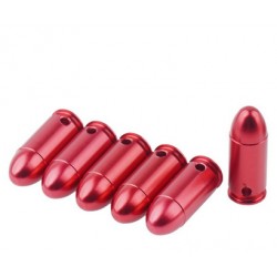 Snap Caps - munition d'entraînment GUNPANY Rouge - 9mm - 6 pièces