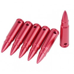 Snap Caps - munition d'entraînement GUNPANY Rouge - 7.62x39 mm - 6 pièces