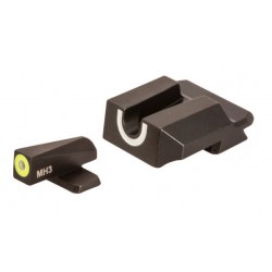 Echelon Iron Sight U-Notch Tritium Set Low Profile Height (Low)