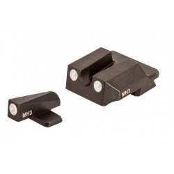 Echelon Front & Rear Sight 3-Dot Tritium Set Low Profile Height (Low)