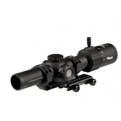 SIG SAUER TANGO MSR, 1-6X24MM, 30MM, SFP, backlit MSR BDC6 Reticle, 1-6x24MM, 0.5 MOA, Blk