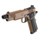 Springfield Armory 1911 Operator AOS Pistol Threaded Barrel .45ACP Coyote Brown