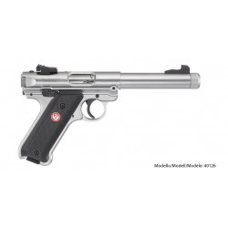 Ruger Pistol Mark IV Target Cal. 22 LR 5.50" , 10 rds, Satin Stainless