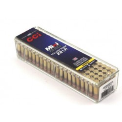 CCI .22 LR Mini Mag Hollow Point Segmented 40grs Boite de 100 cartouches