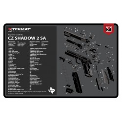 TekMat CZ Shadow 2 SA Gun Cleaning Mat 17"