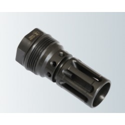 SILENT STEEL, A2 QD Flash Hider, Thread: 1/2"x28 UNEF Blk