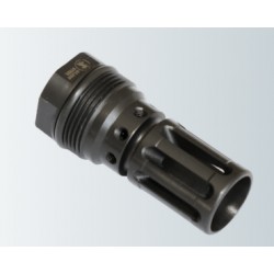 SILENT STEEL, A2 QD Flash Hider, Thread: 5/8"x24 UNEF Blk