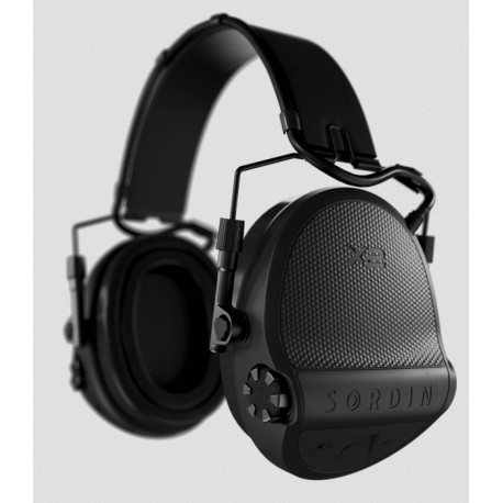 Sordin Supreme X2 Green earcups, Headband leather Sealing rings GEL, SNR: 29 dB, NRR 23 decibel