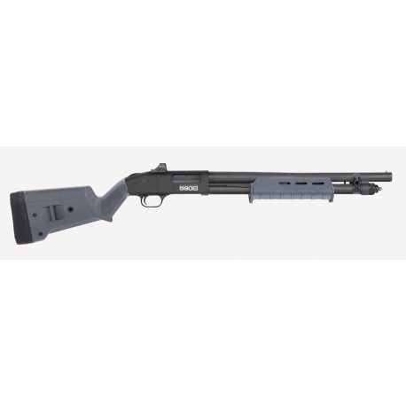 Fusil à pompe, Mossberg , 590M Mag-Fed cal 12/76 , 18,5", chargeur 10 cps Ghostring