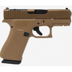 Glock 43X MOS-K, cal. 9x19 - Coyote