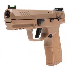 SIG SAUER P322, optic ready, SAO, optic fiber, cal. .22LR, coyote