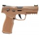 SIG SAUER P322, optic ready, SAO, optic fiber, cal. .22LR, coyote