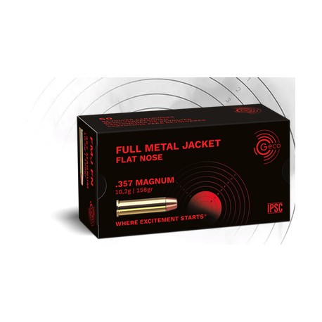 Geco .357 Mag FMJ 10.2 g boite de 50