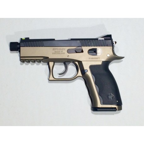 SDP Compact Krypton Green 9x19 Manual Safety 15 rds, THD Barrel, aloy finish, HALO sight