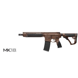 Daniel Defense M4 MK18 SBR 10.3" 223 Rem Brown MilSpec+